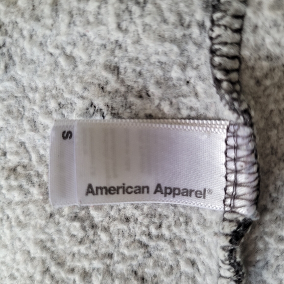 American Apparel Small Grey Sweater Hoodie - Picture 2 of 2